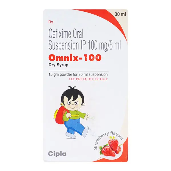 Omnix 100 Dry Syrup Strawberry